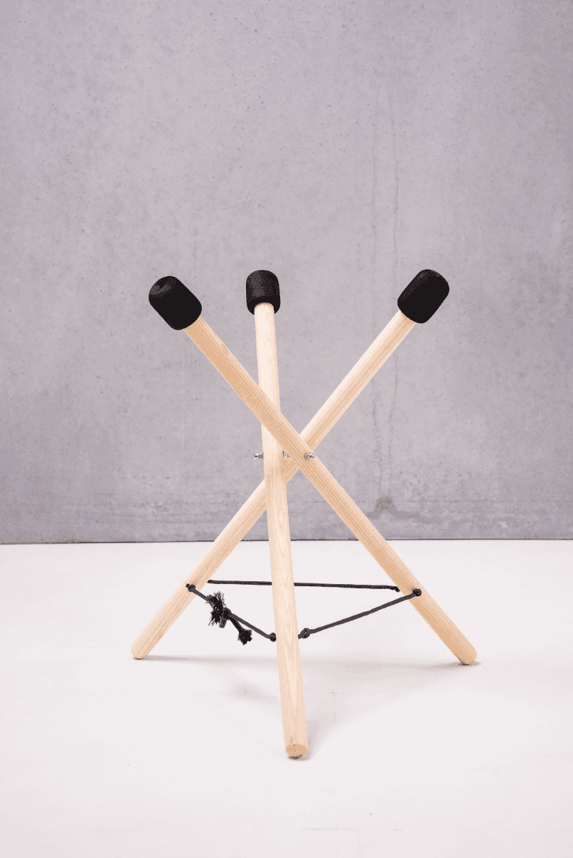 Soporte Pequeño de Piso para Handpan - Vista alternativa